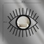 Wallity Ozgl523 Espejo Decorativo Plateado Elegante para el Hogar 48 x 45 cm